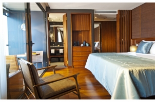 Aqua Mekong Design Suite with Balcony Double Set Up - High Resolution