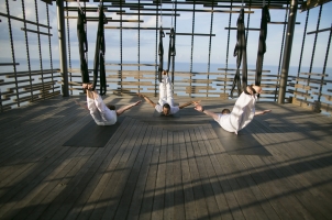 Alila Villas Uluwatu - Aerial Yoga
