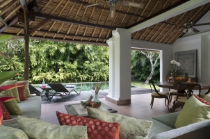 The Pavilions - two bedroom pool villa - Outdoor Living Area
