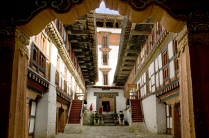 Amankora Bumthang - Jakar Dzong Exterior