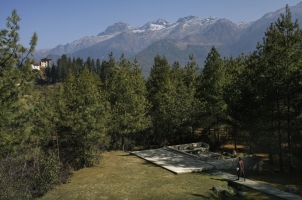 Amankora Paro - Exterior Terrace and Views