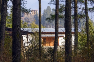 Amankora Paro - Lodge View of Drukgyel Dzong