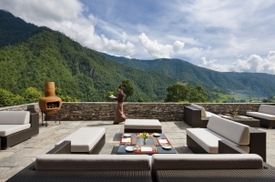Como Punakha - Terrace