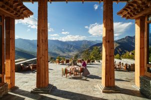 bhutan-six-senses-paro-bawa-tours-travel-Paro-Main-Building-Terrace-Setup