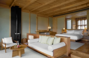 Bhutan - Six Senses Punakha - Bedroom