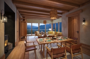 Bhutan - Six Senses Punakha - Bedroom Villa