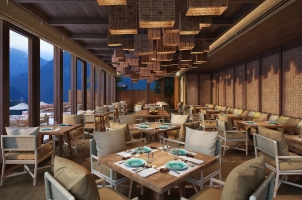 Bhutan - Six Senses Punakha - Dining Area