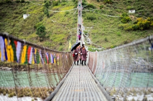 Bhutan - Six Senses Punakha - Bridge