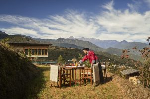 bhutan-six-senses-punakha-bawa-tours-travel-Private_Breakfast_Setup