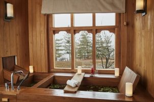 Bhutan - Six Senses Thimphu - Stone Bath at Spa