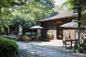Amanfayun - Panorama of Amanfayun Cafe