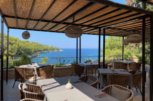 Seaside Villa Croatia - terrace view