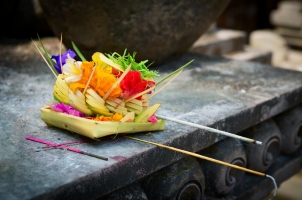 Bali - Traditional balinese offerings to gods