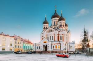 Estonia - Alecander Nevsky Cathedral Tallinn