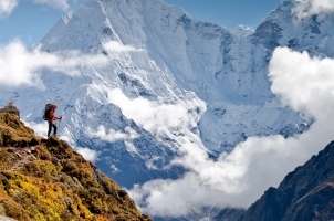 Bhutan - Hiking in Himalaya mountains