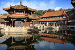 China - Courtyard Yuantong Temple