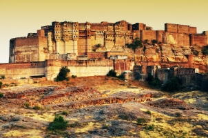 India - Mehrangarh Fort Jodhpur Rajasthan