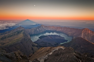 Indonesia - Mount Rinjani volcano Lombok