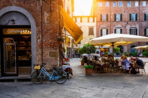 Italy - Lucca in Tuscany