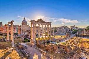 Italy - Rome city skyline