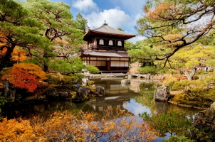 Japan - Ginkakuji Tempel Kyoto