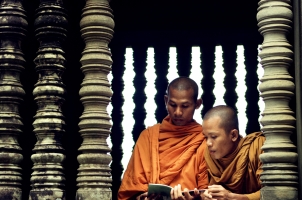 Cambodia - The monks