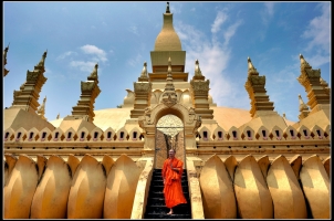 Laos - Vientiane Pha That Luang
