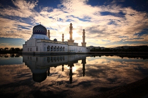 Malaysia - kota kinabalu mosque