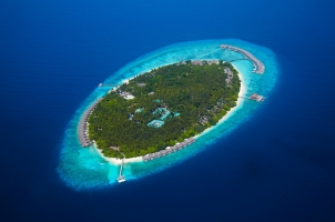 Maledives - Dusit Thani Aerial