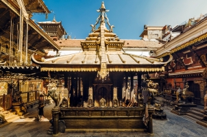 Nepal - the golden temple in patan