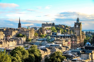 Scotland - Edinburgh skyline