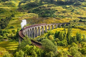 Scotland - Glenfinnan Railway Viaduct