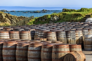 Scotland - whisky barrels