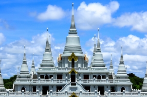 Thailand - Pagoda white