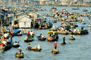 Vietnam - Mekong floating market