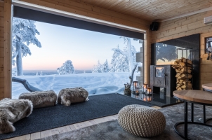 OCTOLA Lodge - Inside Panorama Cabin