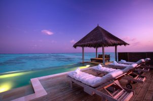 Gili Lankanfushi Malediven - Sunset