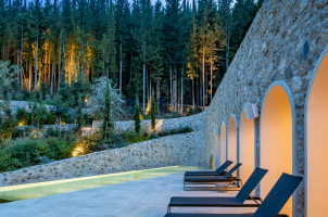 Euphoria Retreat - Relaxation Area by Pool
