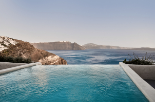Mystique Santorini - Holistic Villa Pool