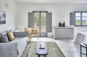 Vedema Santorini - Dorian Suite Living Room