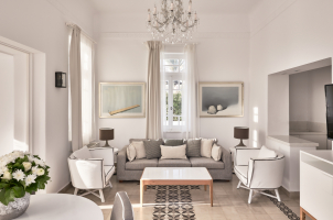 Vedema Santorini - Presidential Villa Living Area