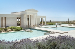 Amanzoe - Arrival pavillion