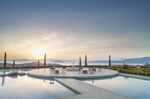 Amanzoe - main terrace