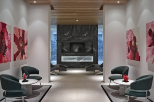 Amanzoe - Spa relaxation area