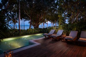 thailand-koh-samui-santiburi-bawa-tours-travel-two-bedroom-deluxe-beachfront-pool-villa-night-pool