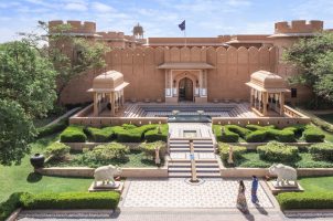 india-the-oberoi-rajvilas-Jaipur-bawa-tours-travel-aerial