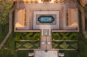 india-the-oberoi-rajvilas-Jaipur-bawa-tours-travel-aerrial-bird-eye
