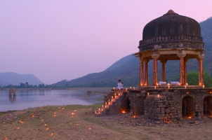 Amanbagh - Dinner at Small Chhatri