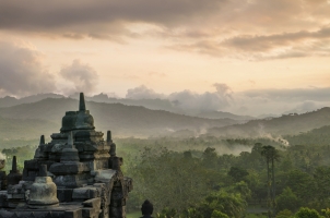 Amanjiwo - Borobudur views