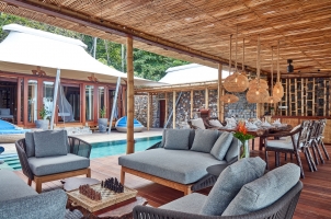 Bawah Reserve - Living Dining Area